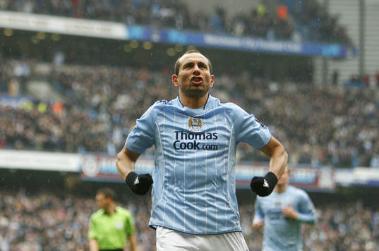 Fotboll, engelsk, Premier League, Manchester City -
