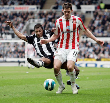 Habib Beye, Newcastle och Daryl Murphy, Sunderland