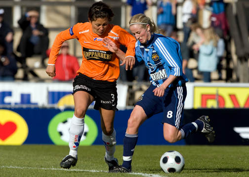 Fotboll, dam, Damallsvenskan, Djurgården - Kopparbergs /