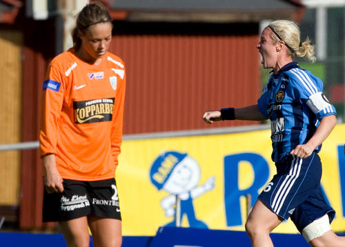 Fotboll, dam, Damallsvenskan, Djurgården - Kopparbergs /