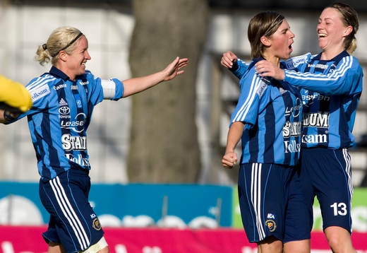 Fotboll, dam, Damallsvenskan, Djurgården - Kopparbergs /