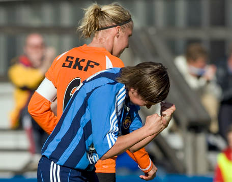 Fotboll, dam, Damallsvenskan, Djurgården - Kopparbergs /