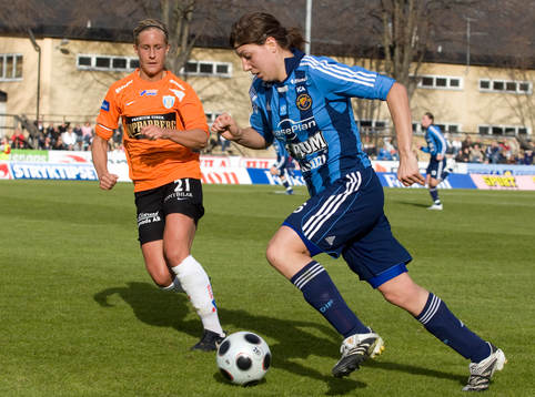 Fotboll, dam, Damallsvenskan, Djurgården - Kopparbergs /