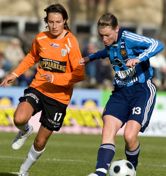Fotboll, dam, Damallsvenskan, Djurgården - Kopparbergs /