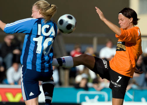 Fotboll, dam, Damallsvenskan, Djurgården - Kopparbergs /