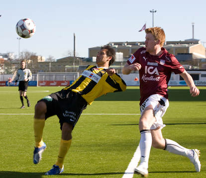 Emil Wahlström, Häcken. Daniel Ljungholm, Qviding