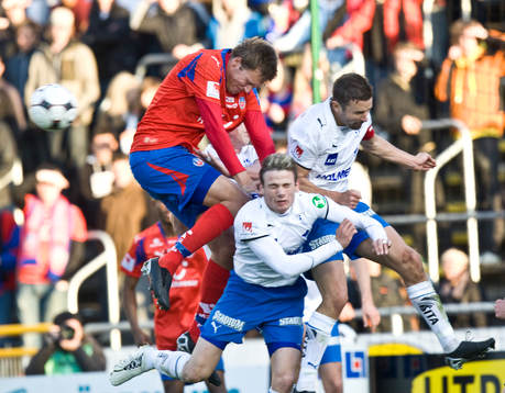 Andreas Granqvist nickduell med Norrköpings Petru Racu och