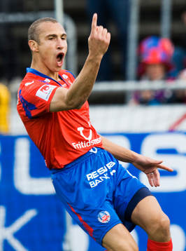 1-1, Henrik Larsson jubel