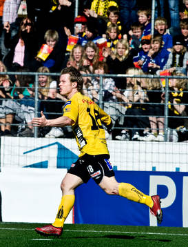 Fredrik Berglund, Elfsborg, jubel
