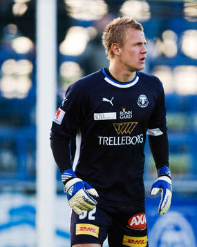 Fotboll, Allsvenskan, Trelleborg, Johan Dahlin, målvakt