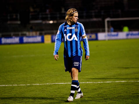 Sebastian Rajalakso, Djurgården, fick lämna planen