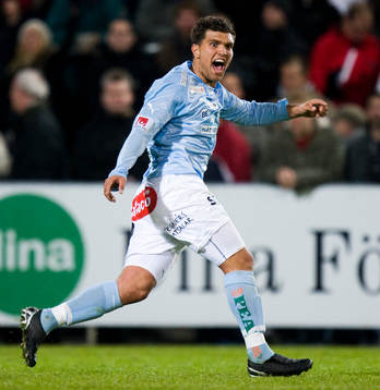 segermålet 2-3, Labinot Harbuzi distansskott och jubel