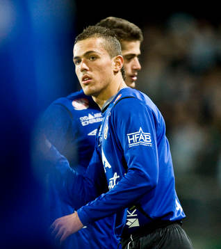 Emir Kujovic och Ajsel Kujovic, Halmstad. Byte