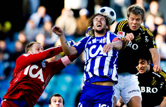 Kim Christensen, målvakt, Mattias Bjärsmyr, Göteborg,