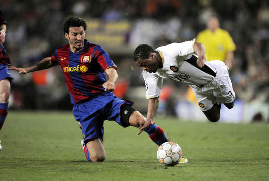 Gianluca Zambrotta och Patrice Evra
