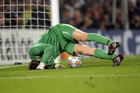 Fotboll, UEFA Champions League, Barcelona - Manchester