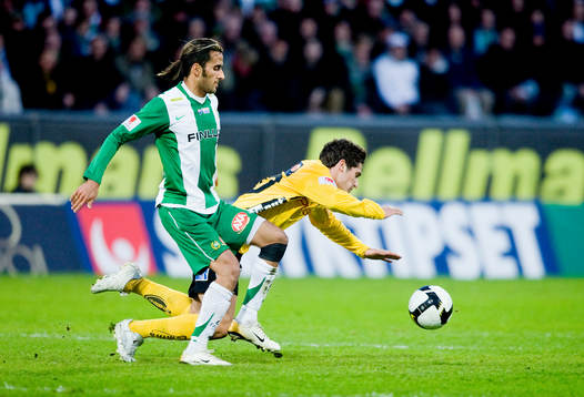 Erkan Zengin, Hammarby, och Emir Bajrami, Elfsborg