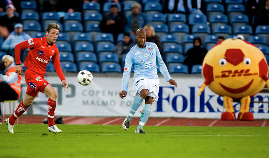 Kevin Amuneke och Jeffrey Aubynn