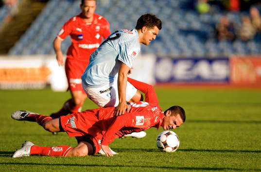 Labinot Harbuzi och Felix Magro
