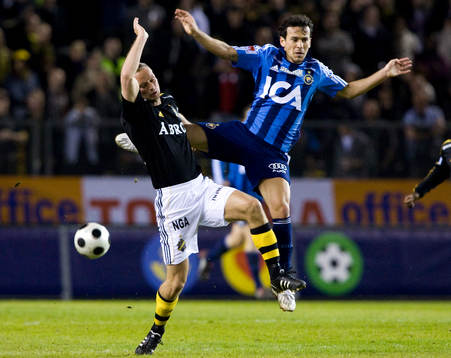 Patrik Karlsson, AIK och Enrico Cardoso Nazaré, Djurgården