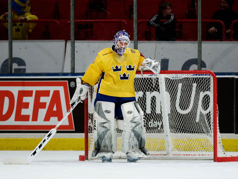 Erik Ersberg, målvakt, Sverige, släppte in tre mål