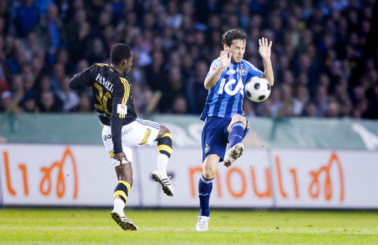 Dulee Johnson, AIK, och Enrico Cardoso Nazaré, Djurgården