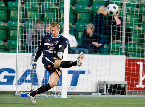 Johan Dahlin, Målvakt, Trelleborg
