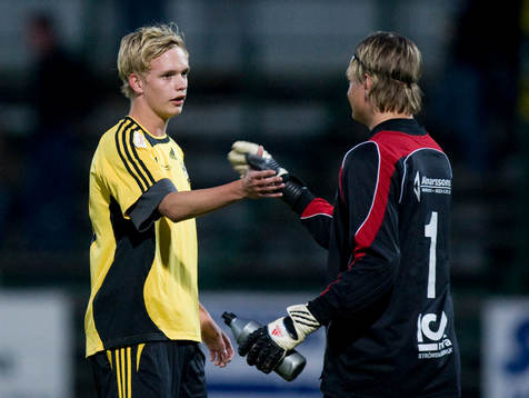 Bröder, Joakim Osberg, målvakt, Markaryd och Jonas,