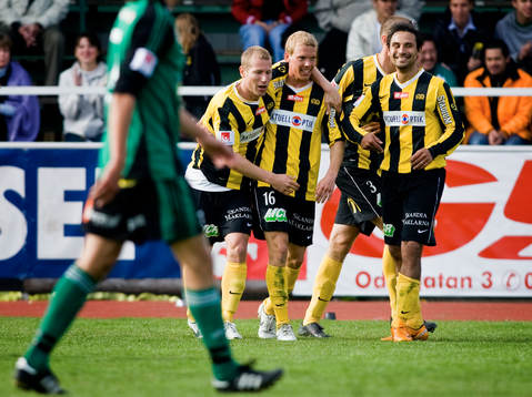 Jonas Henriksson, Marcus Jarlegren och Johan Lind, Häcken,
