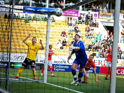 Fredrik Berglund, Elfsborg och Petter Wastå, målvakt,