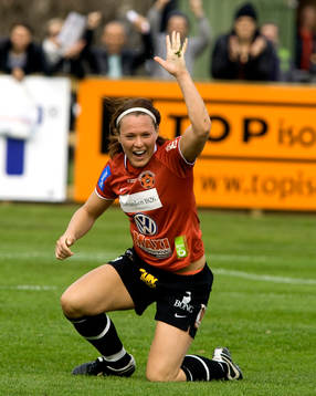 Frida Petersson, jubel