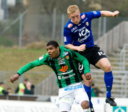 Wanderson do Carmo och Peter Larsson