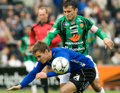 Fredrik Lundgren, Gais och Martin Fribrock, Halmstad