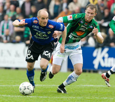 Magnus Arvidsson, Halmstad och Fredrik Lundgren, Gais