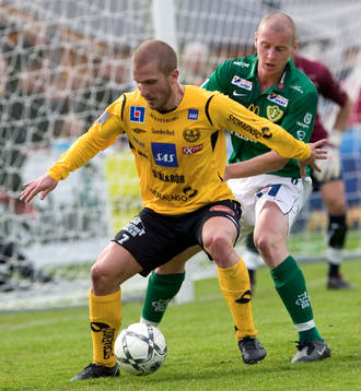 Mjällby - Jönköpings Södra: Johan Svensson, Mjällby