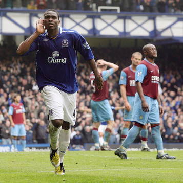 Fotboll, Premier League (Engelsk Liga), Everton v Aston