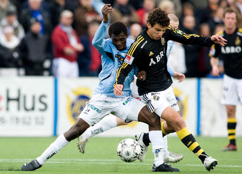 Yussif Chibsah, Gefle och Jorge Ortíz, AIK