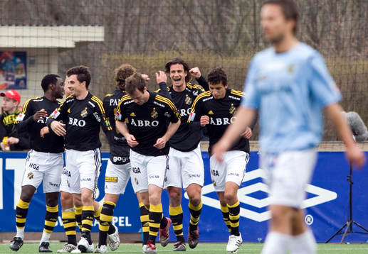 Iván Óbolo, AIK, jubel