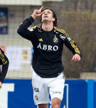 Iván Óbolo, AIK, jubel