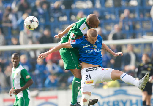 Christian Traoré och Andreas Drugge