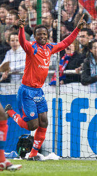 Isaac Chansa, Helsingborg. Glädje, jubel