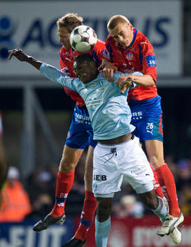Andreas Granqvist, Joel Ekstrand och Edward Ofere