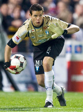 Jonas Sandqvist, målvakt, Malmö