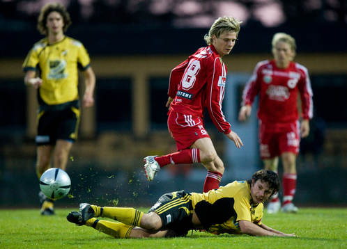 Johan Bertilsson, Degerfors och Daniel De Stefano,