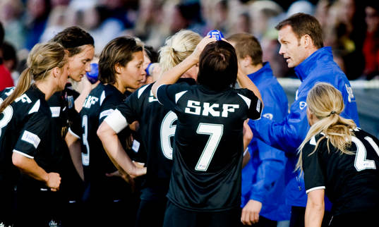 Fotboll, dam, Damallsvenskan, Kopparbergs / Göteborg -