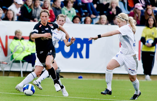 Fotboll, dam, Damallsvenskan, Kopparbergs / Göteborg -