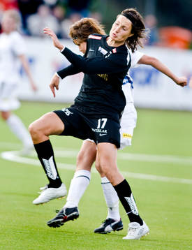 Fotboll, dam, Damallsvenskan, Kopparbergs / Göteborg -