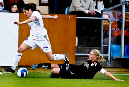 Fotboll, dam, Damallsvenskan, Kopparbergs / Göteborg -