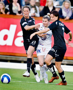 Fotboll, dam, Damallsvenskan, Kopparbergs / Göteborg -