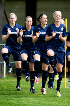 Maria Aronsson, Therese Lundin, Therese Sjögran och